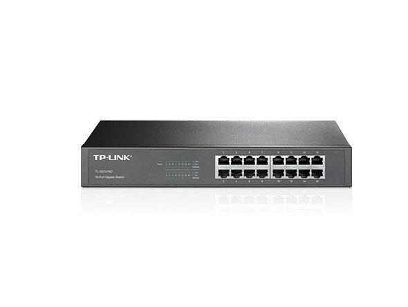 16-Port Gigabit Masaüstü/Rackmount Switch