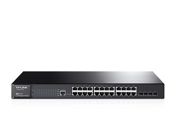 JetStream 24-Port Gigabit L2 Managed Switch with 4 SFP Slots