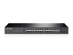 JetStream 24-Port 10/100Mbps + 4-Port Gigabit Smart Switch