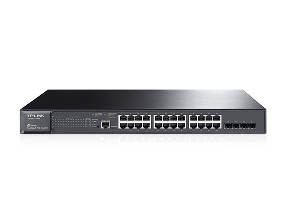 4 SFP SlotluJetStream 24-Port Gigabit L2 Yönetilebilir PoE+ Switch