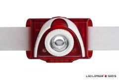 Led Lenser SEO 5 Kafa Feneri (Kırmızı)