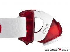 Led Lenser SEO 5 Kafa Feneri (Kırmızı)