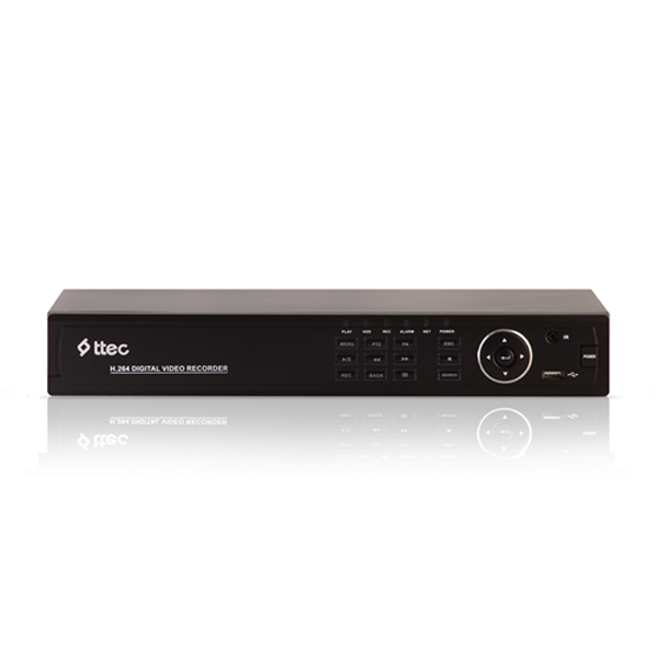 Ttec DVR-1204H H.264 4 Kanal 2 HDD HDMI DVR