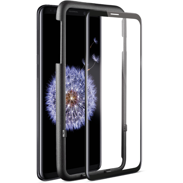 ttec AirGlass EdgeSense Kit Sam.S9 Cam Ekran Koruyucu ve Kolay Uygulama Kiti Siyah - 2ESNU01S