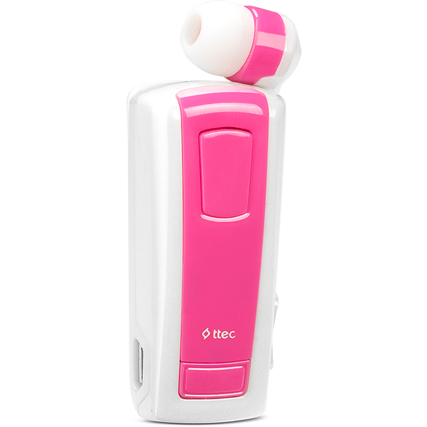 ttec Makaron Buzz Makaralı Kablosuz Bluetooth Kulaklık Pembe - 2KM0087